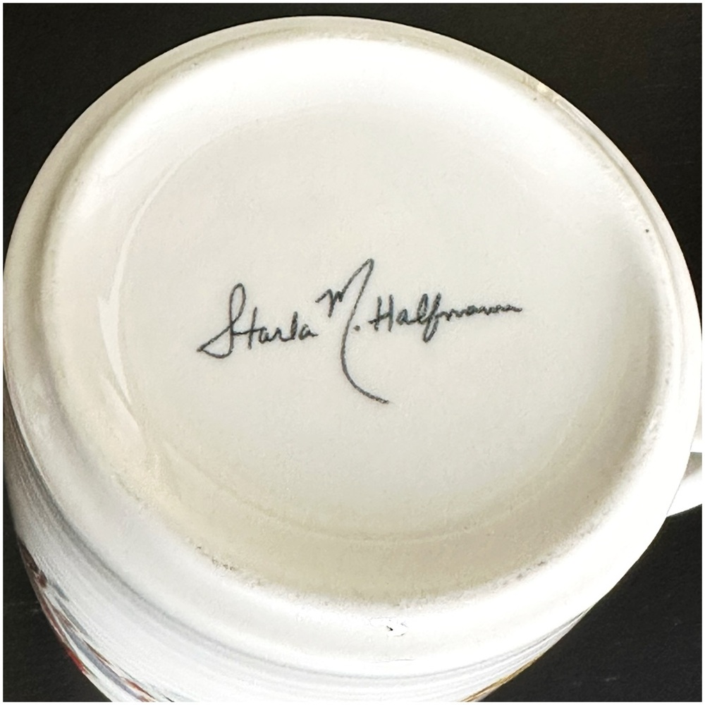 Anthro “Petal Palette Monogram Mug” - Picture 9 of 14